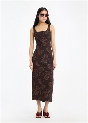 Ana midi jaquard sleeveless kjole Mole ROTATE